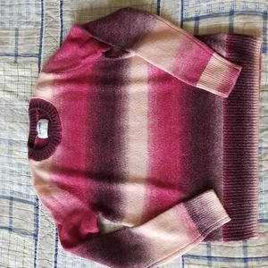 Old navy fuschia ombre sweater, size small